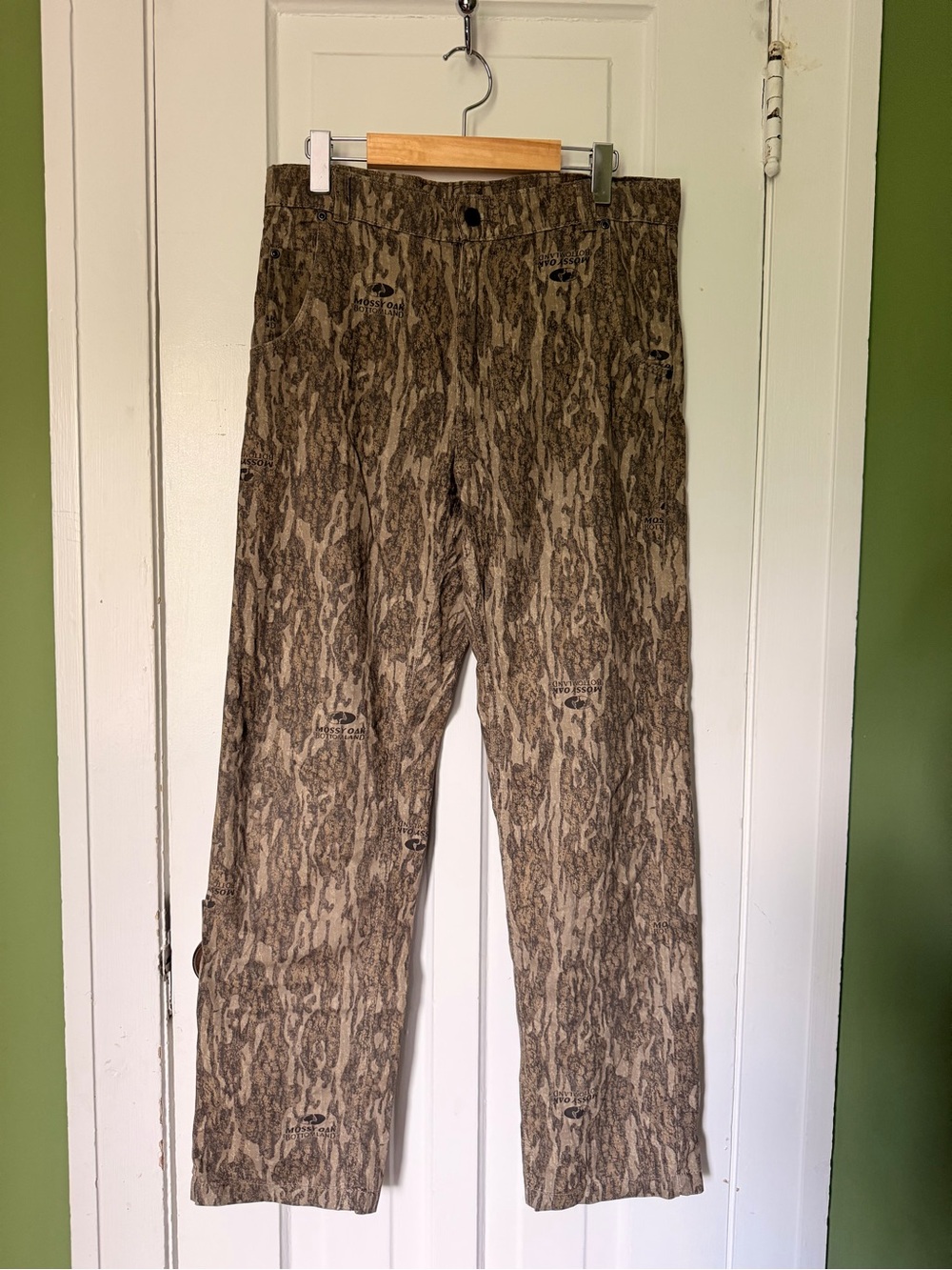 Mossy Oak Men's Cotton Mill Flex Hunting Pant